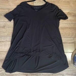 Chicos top with cutouts in the front